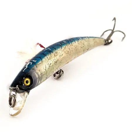Yo-Zuri CRYSTAL MINNOW (F) 13, Argento/Blu, 17g, Floating, #11856