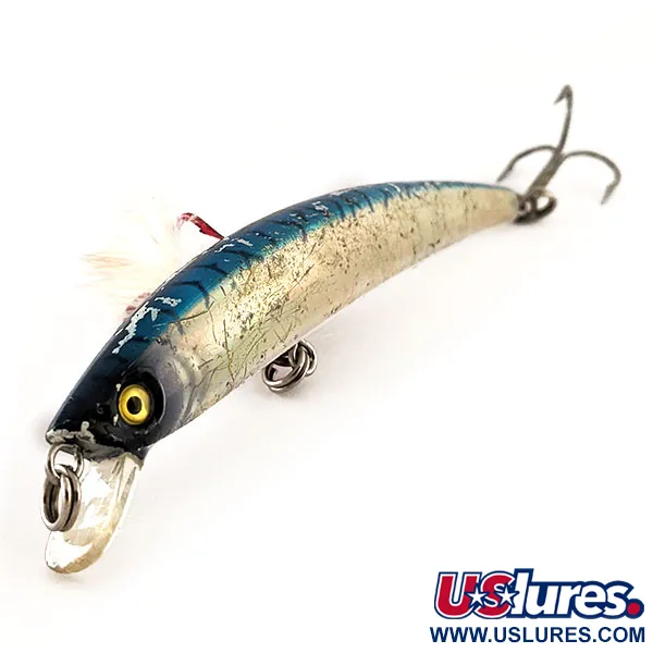 Yo-Zuri CRYSTAL MINNOW (F) 13, Argento/Blu, 17g, Floating, #11856