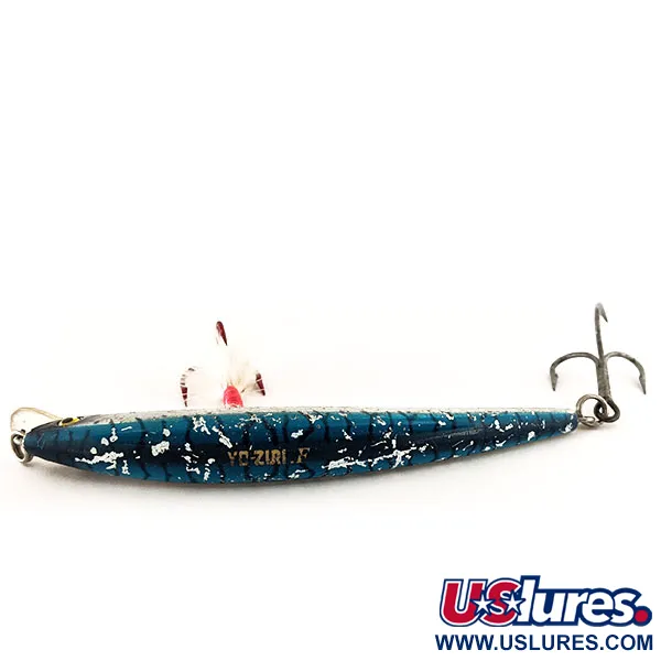 Yo-Zuri CRYSTAL MINNOW (F) 13, Argento/Blu, 17g, Floating, #11856