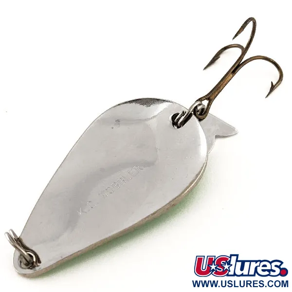 Acme K.O. Wobbler Ondulante, Nichel/Verde, 21g, Coda Sonic, #11863