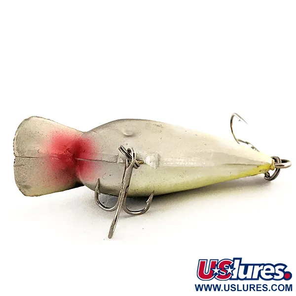 Kmart Kresge #K03 Crankbait, Nero/Giallo/Rosso, 7g, Rattle, #11876