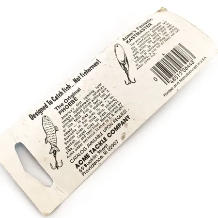 Acme Fiord Spoon Ondulante, Nichel/Blu, 11g, Vintage, #11879