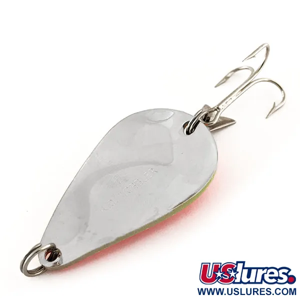 Acme K.O. Wobbler Cucchiaino, Giallo/Rosso/Nickel, 21g, Sonic Tail, #11887