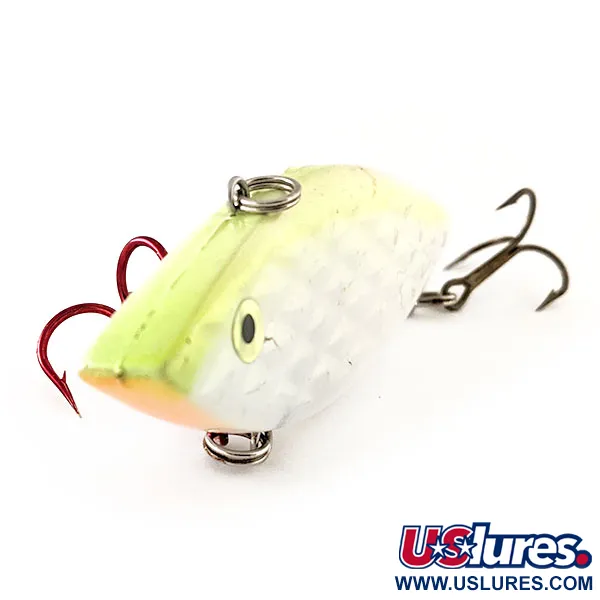 Strike King Diamond Shad UV Lipless Crankbait, Bianco, 14g, UV, #11888