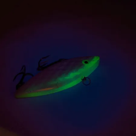 Strike King Diamond Shad UV Lipless Crankbait, Bianco, 14g, UV, #11888