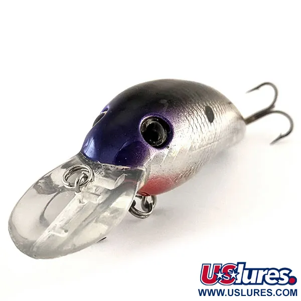 Renegade Crank Crankbait, Argento/Viola, 9g, Deep Diver, #11890