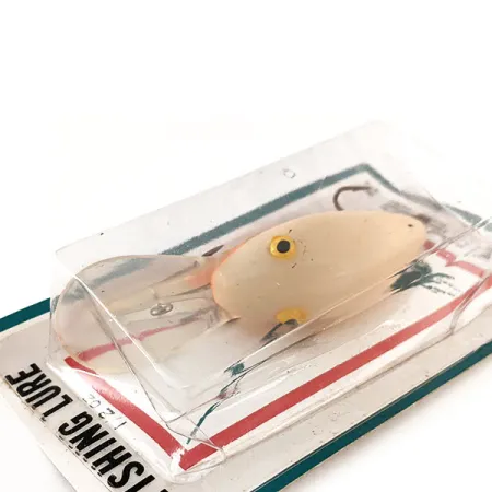 Kmart Kresge #K1 Italy Crankbait, Bianco / Arancio, 14g, Deep, #11893