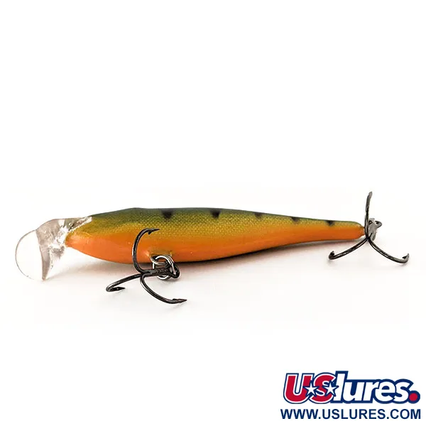 Rapala Shallow Shad Rap 09 Artificiale, Fire Tiger, 12g, Balsa, #11907