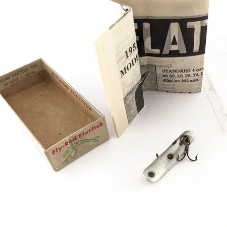 Flatfish F4 Helin Tackle Esca, SL (Argento), 1.4g, Box 1951, #11911