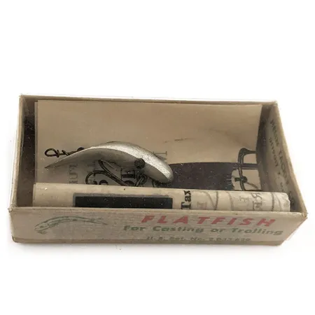 Flatfish F4 Helin Tackle Esca, SL (Argento), 1.4g, Box 1951, #11911