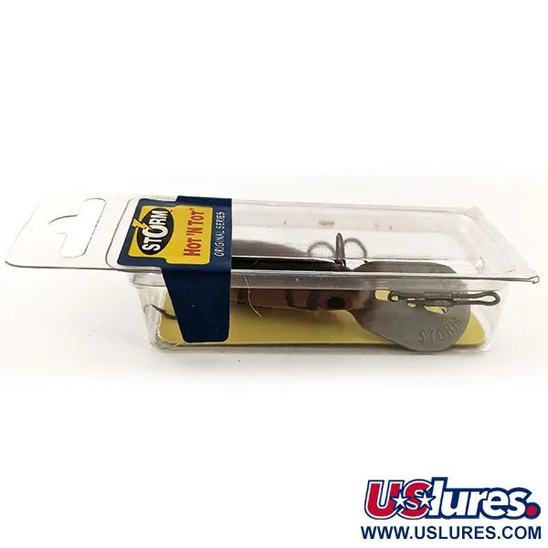 Storm Original Hot'N'Tot Esca, Arancio/Nero, 6.5g, Paletta Metallo, #11931