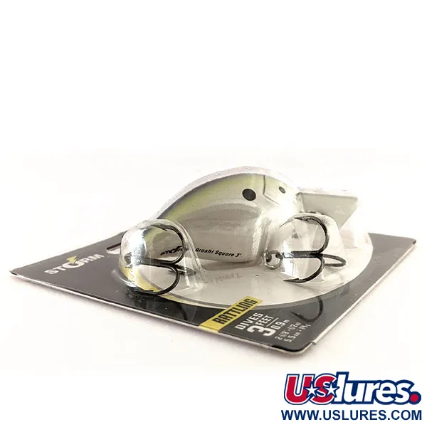 Storm Arashi Rattling Square 3 Crankbait, Blue Back Shad, 14g, #11952