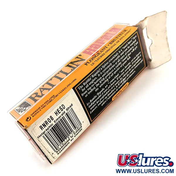 Rapala Rattl'n RAP 08 Lipless Affondante, HESD, 20g, Rattling, #11954