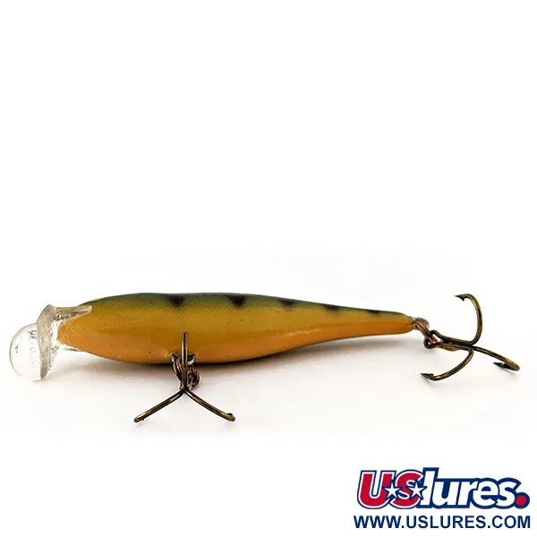 Rapala Shallow Shad Rap 08 Minnow, Fire Tiger, 9g, Shallow Runner, #11977