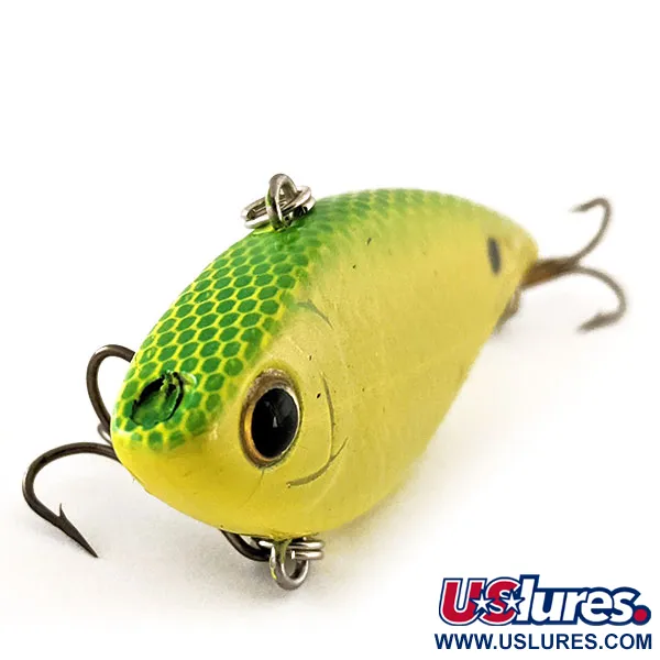 Renegade Pro Series Lipless Crankbait, Giallo / Verde, 14g, Sinking, #11980