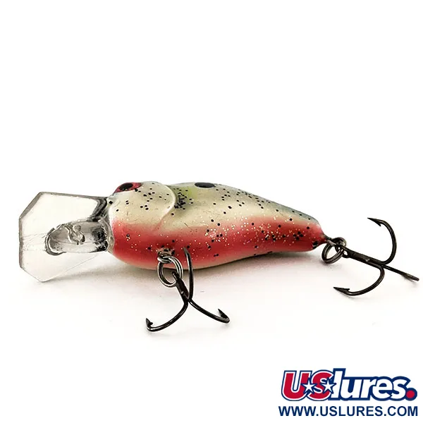 Norman Thin N Crankbait, Olive-Blue, 12g, Rattling interno, #11986