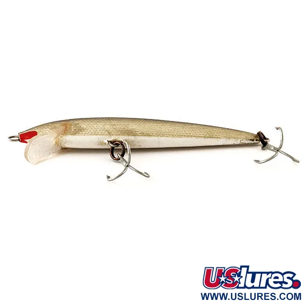 Rapala Original Floater F9 Artificiale, S (Argento), 4g, Balsa, #12031