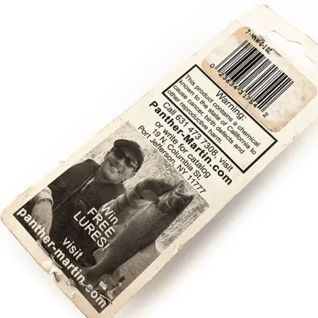 Panther Martin 9 Double Trouble Spinner, Oro, 21g, Esca morbida, #12046