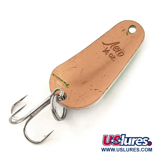 Aeroplane Spinner Aero UV Ondulante, Verde/Bianco/Rame, 7g, UV, #12054