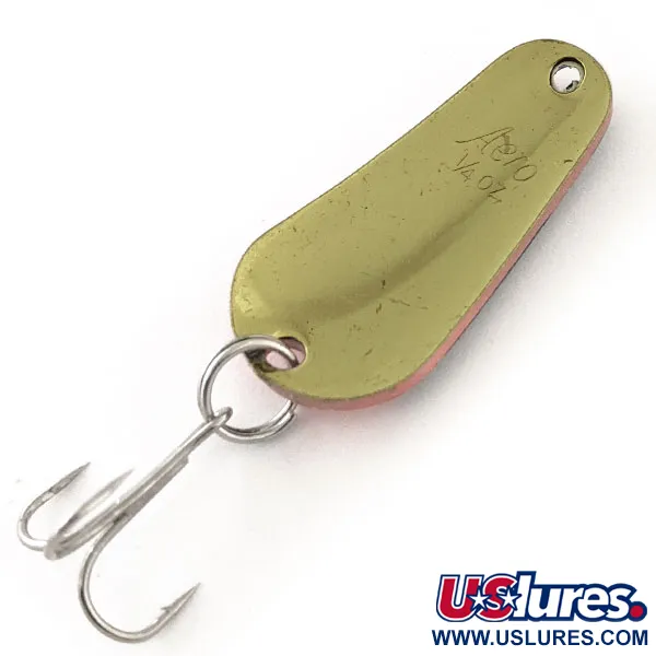 Aeroplane Spinner Aero UV Cucchiaino, Nero/Rosso/Oro, 7g, UV, #12055