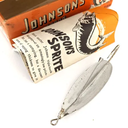 Weedless Johnson Silver Minnow Ondulante, Argento argentato, 12g, #12059