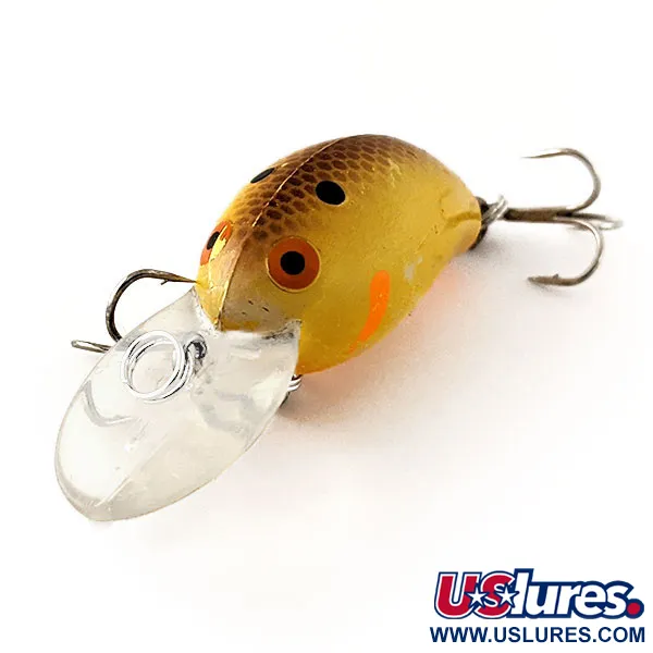 Bomber model B 4A Crankbait, Giallo, 7g, Vintage, #12074