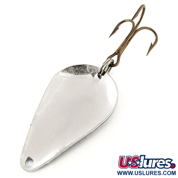 Acme Stee-Lee Ondulante, Blu / Nichel, 14g, Martellato, #12075