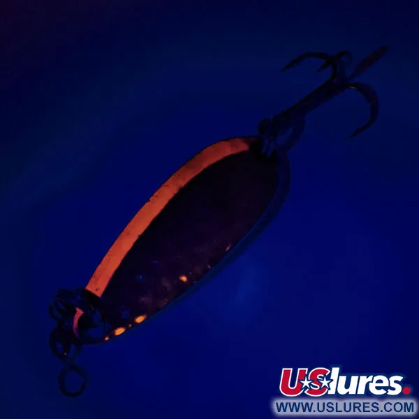 Luhr Jensen Krocodile UV Ondulante, Gold/Orange, 9g, UV-Glow, #12076