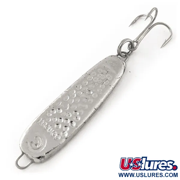 Cotton Cordell CC Spoon Jig Lure, Argento, 11g, Martellato, #12092