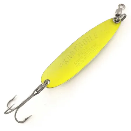 Luhr Jensen Krocodile Die #4 UV Ondulante, Giallo, 21g, UV, #12095