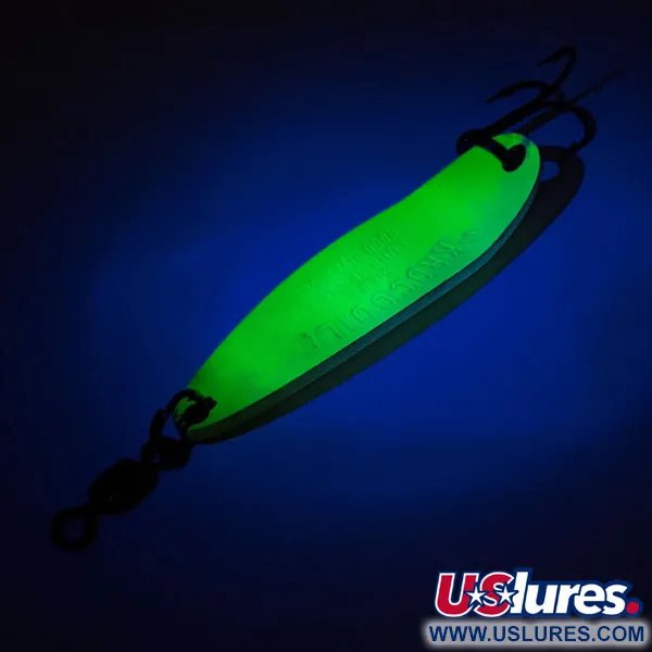 Luhr Jensen Krocodile Die #4 UV Ondulante, Giallo, 21g, UV, #12095
