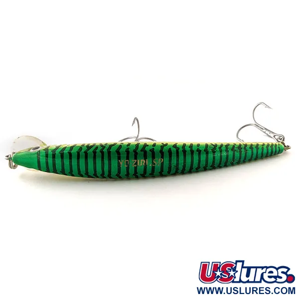 Yo-Zuri Crystal Minnow SP13 Jerkbait, Sgombro Verde, 23g, #12099