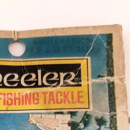 Wheeler Spoon Ondulante, Rosso / Bianco, 5g, Originale, #12101