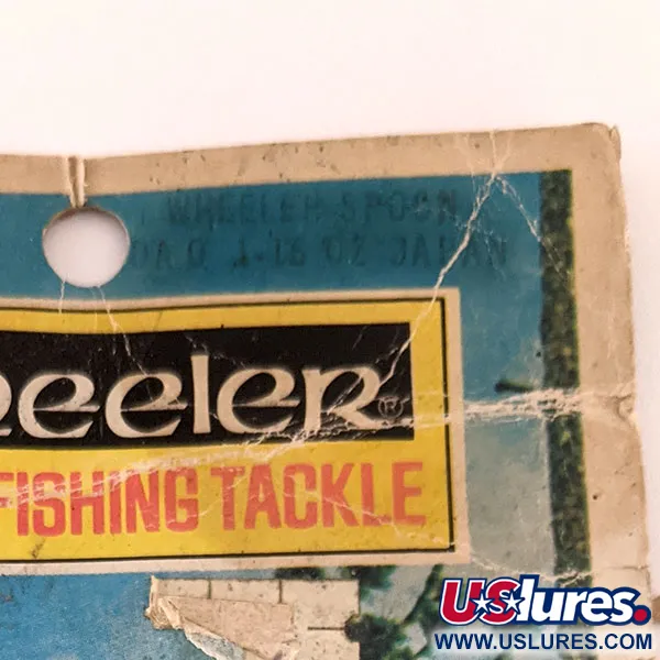 Wheeler Spoon Ondulante, Rosso / Bianco, 5g, Originale, #12101