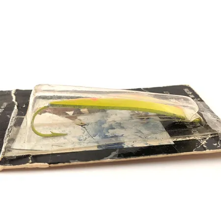 G.W's ice fishing Lures Esca, Chartreuse/Arancione, 17g, Antialga, #12104