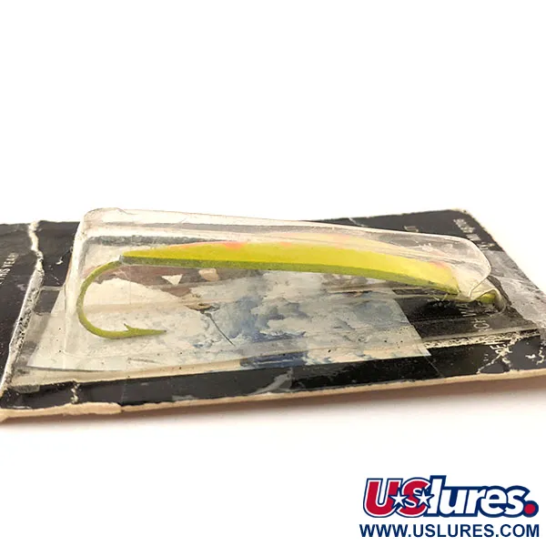 G.W's ice fishing Lures Esca, Chartreuse/Arancione, 17g, Antialga, #12104