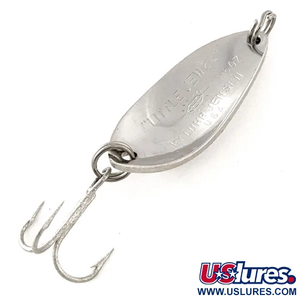 Luhr Jensen Little Jewel Ondulante, Argento/Prisma, 5g, Vintage, #12106