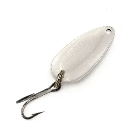 Ondulante Nebco FlashBait 466, Nero/Bianco/Nichel, 1g, Ultralight, #12114