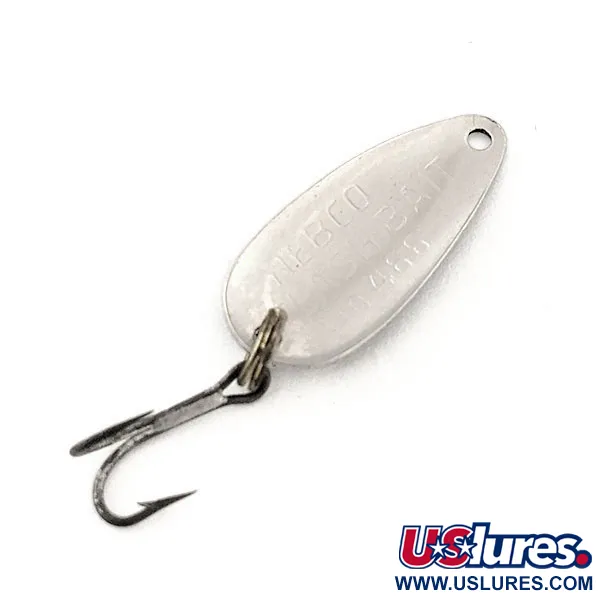 Ondulante Nebco FlashBait 466, Nero/Bianco/Nichel, 1g, Ultralight, #12114