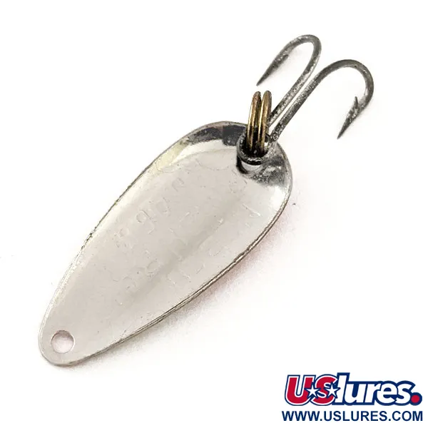 Nebco FlashBait 466 UV Ondulante, Nichel martellato / Rosso, 1g, #12115