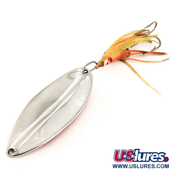 Ondulante TODDCO Main liner Squid, Nichel / Arancio, 21g, Skirt, #12117