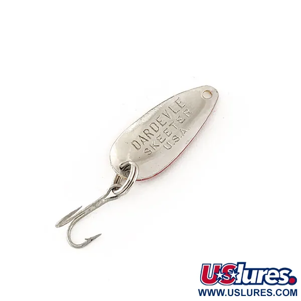 Eppinger Dardevle Skeeter Cucchiaino, Rosso/Giallo/Nichel, 1g, #12153