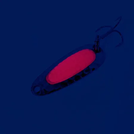 Nebco Pixee Ondulante, Nichel Martellato / Rosso, 4.5g, Egg, #12188