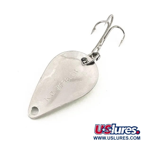 Acme K.O. Wobbler UV Ondulante, Nichel / Blu, 7g, UV, #12215