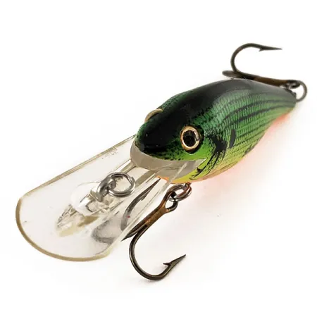 Rebel Shad R Esca, Squame Verde/Giallo, 11g, Deep Diver, #12228