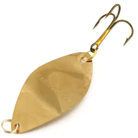 Seneca Badger Spoon 3 Ondulante, Oro, 7g, Ancoretta Bronzata, #12231