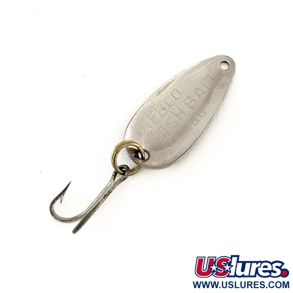 Nebco Flashbait 466 Ondulante, Nero/Bianco/Nickel, 1g, Ultralight, #12249