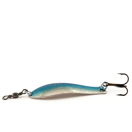 Panther Martin Lampo Pesante da Lancio Ondulante, Nichel/Blu, 11g, #12251