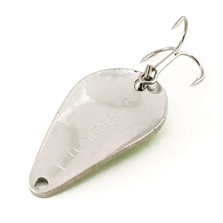 Acme K.O. Wobbler UV Ondulante, Nichel / Verde, 14g, Effetto UV, #12259