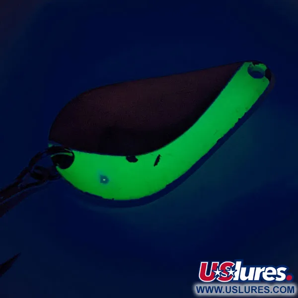 Acme K.O. Wobbler UV Ondulante, Nichel / Verde, 14g, Effetto UV, #12259